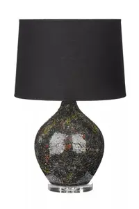 Interiors by Premier Colour Mix Crystal Mosaic Feature Lamp