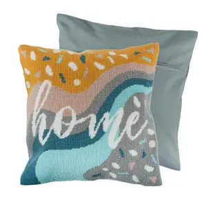 Half Cross Stitch / Tapestry Kit: Cushion: Home