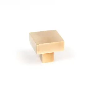 From The Anvil Aged Brass Albers Cabinet Knob - 30mm