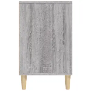 Berkfield Shoe Cabinet Grey Sonoma 102x36x60 cm Engineered Wood