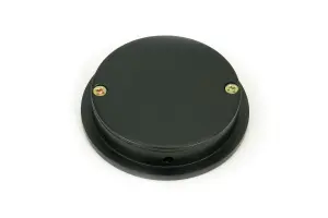 From The Anvil Matt Black 60mm Plain Round Pull