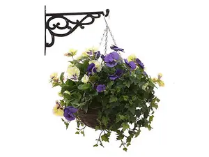 Cast Aluminium Hanging Basket Brackets - 14"