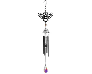 Primus Silhouette Honeybee Wind Chime - Black