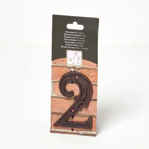 Homescapes Cast Iron House number, 2