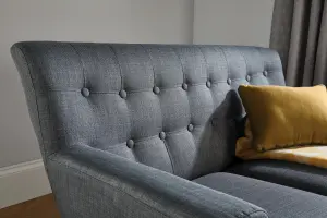 Birlea Loft 2 Seater Sofa Grey