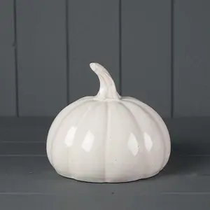 The Satchville Gift Company Glazed Ceramic Pumpkin