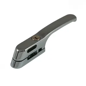 Timber Series Locking Window Fastener - Polished Chrome