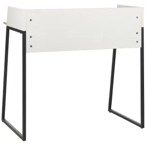 Beliani Modern Home Office Desk White ANAH