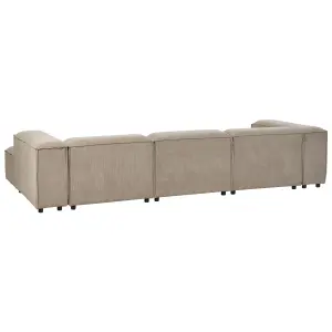 Left-Hand Corner Sofa ARDAL Taupe Left Hand