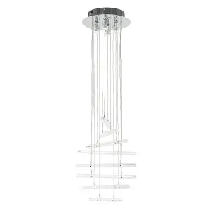 Luminosa Spyro Modern 20 Light Pendant Ceiling Light, GU10 + G4