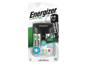 Energizer S8800 Pro Charger plus 4 x AA 2000 mAh Batteries ENGPROCHARGE