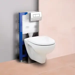 820mm Toilet Frame & Concealed Cistern for Wall Hung Toilet Pans