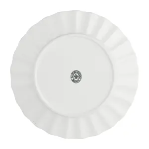 White Porcelain Christmas Tableware Dinner Salad Plate Side Plate