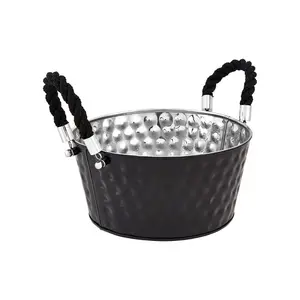 Interiors by Premier Miressa Large Black Party Bucket