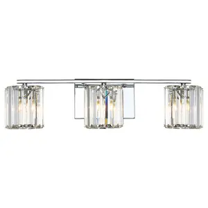 Elstead Quoizel Divine Wall Lamp Polished Chrome, IP44