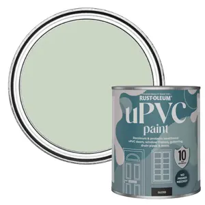 Rust-Oleum Laurel Green Gloss UPVC Paint 750ml