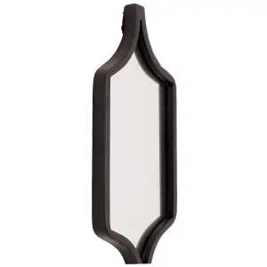 Decorative Black Hanging Mirror - L2 x W14 x H145 cm