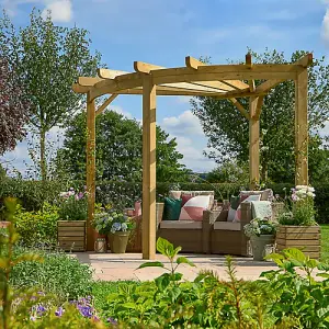 Premium Wooden 3.6 m Ultima Pergola