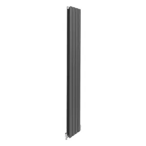 Designer Flat Radiator - 1800 x 280mm - Anthracite