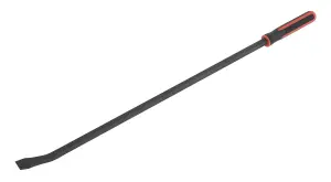 Sealey 1220mm Heavy Duty Pry Bar With Hammer Cap Blackened Finish AK9134