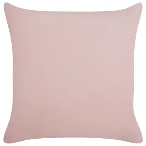 Throw Cushion BASALIM 45 x 45 cm Solid Beige