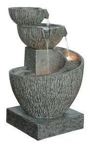 Aqua Creations Basildon Pouring Bowls Mains Plugin Powered Water Feature