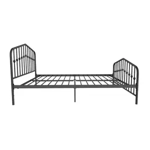 Holland Bed Frame Black / Kingsize (5')