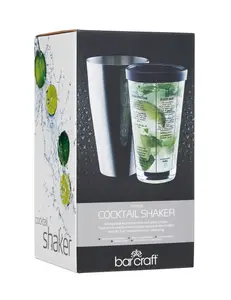 BarCraft Boston 400ml Cocktail Shaker