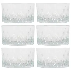 LAV Odin Glass Snack Bowls - 9.5cm - Pack of 6