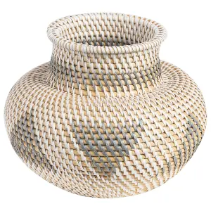 Decorative Vase ASAHAN Rattan Natural