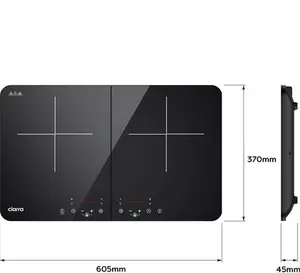 John Lewis Portable Induction Hob Touch Control,2800W