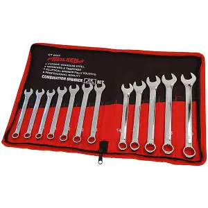 12pc Spanner Set Size 3x10mm 11 12 2x13 14 15 17 18 19m (Neilsen CT0834)