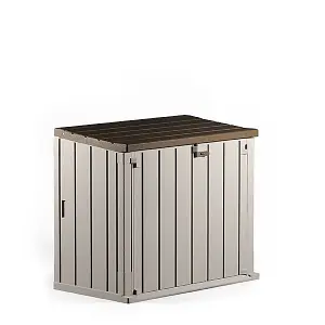 Large Garden Storage Unit - 842 litre taupe