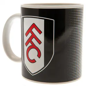 Fulham FC Half Tone Mug Black/White/Red (One Size)