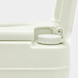 Hi-Gear 10 Litre Lightweight Portable Flushing Toilet, Ideal for Camping