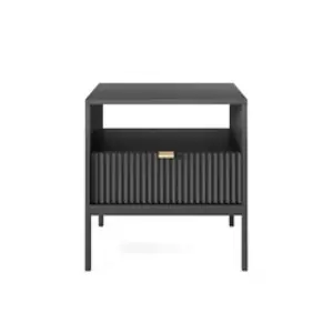 Nova Elegant Bedside Cabinet: Stylish Storage Solution for Modern Bedrooms