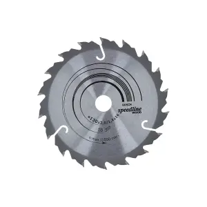 Bosch Professional Speedline Wood Circular Saw Blade - 130 x 16 x 2.0 mm, 18 Teeth