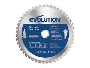 Evolution Mild Steel Cutting Circular Saw Blade 230 x 25.4mm x 48T