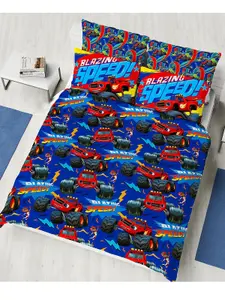 Blaze Blazing Double Duvet Cover and Pillowcase Set