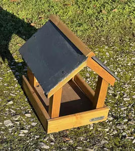 Simply Wood Camden Bird Table Slate Roof with FREE Bird Seed