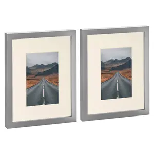 Photo Frame with 4" x 6" Mount - 8" x 10" - Ivory Mount - Pack of 2