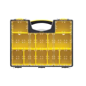 Stanley Tools Professional Deep Organiser with Customizable Compartments