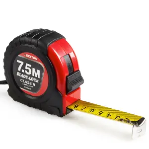 Dekton 7.5M X 25MM Hard Case Tape Measure