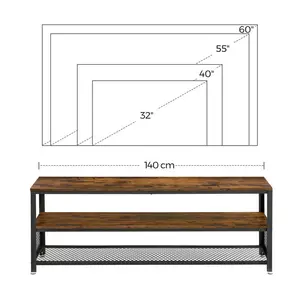 Ansted TV Stand for TVs up to 60"