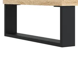 Berkfield TV Cabinet Sonoma Oak 150x30x44.5 cm Engineered Wood