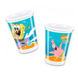 SpongeBob SquarePants Party Cup (Pack of 10) Blue/Orange/White (One Size)