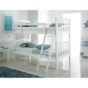 Barbican Single (3') Standard Bunk Bed White