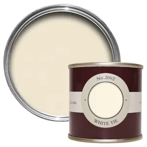 Farrow & Ball Estate White tie Emulsion paint, 100ml