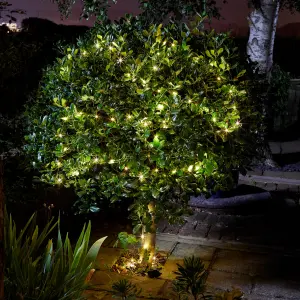 Smart Solar Firefly Solar-powered Warm white 50 LED Outdoor String lights