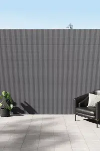 Garden Sunshade Privacy Fence for Backyard Garden Fencing Divider,Dark Grey,200cm W x 300cm L